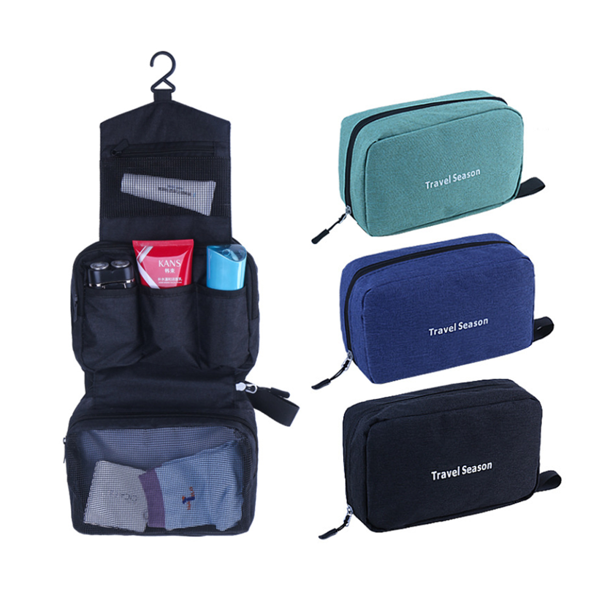 Foldable Toiletries Pouch